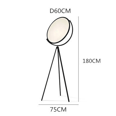 Nordic Simple Designer Creative Three Leg Floor Lamp Living Room Bedroom Hotel Art Deco Floor Lamp