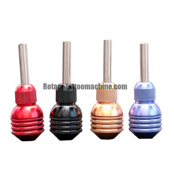 Self Locking Disposable Tattoo Grips Aluminium Alloy Material 30mm Diameter