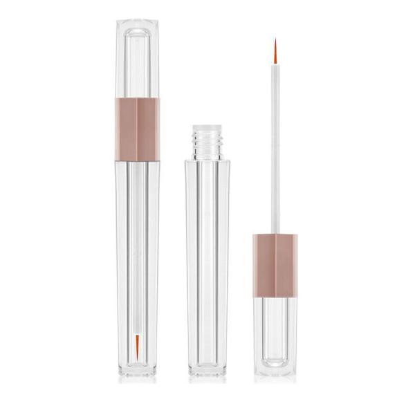 Бутылка 13*120MM карандаша для глаз акриловой ясности 3ML квадрата пустая жидкос