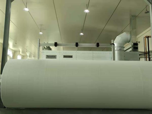 Fibra de poliéster Spunlace da viscose 5% de 95% Alemanha não tecida TrüTzschler
