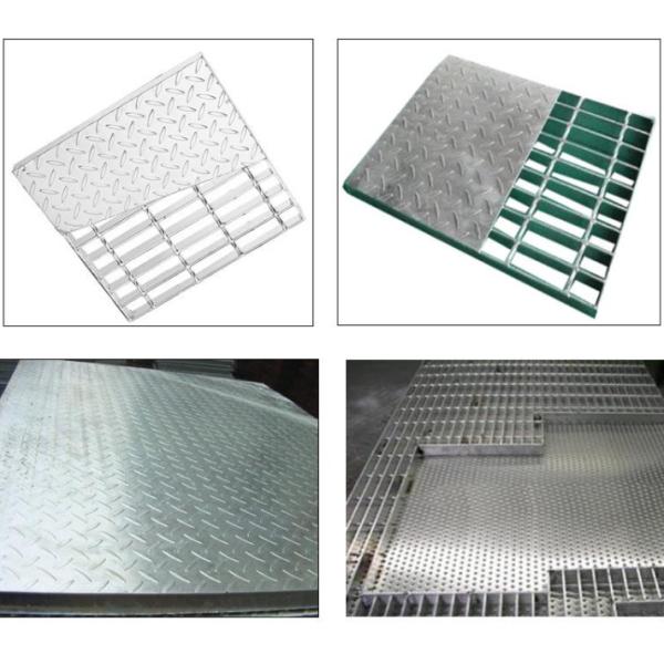 Решетка низкоуглеродистой смеси промышленная стальная составленная гофрированного листа