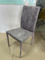 Fácil de limpar Cadeira de jantar de tecido moderno leve Dc-7511f resistente ao desgaste para uso doméstico