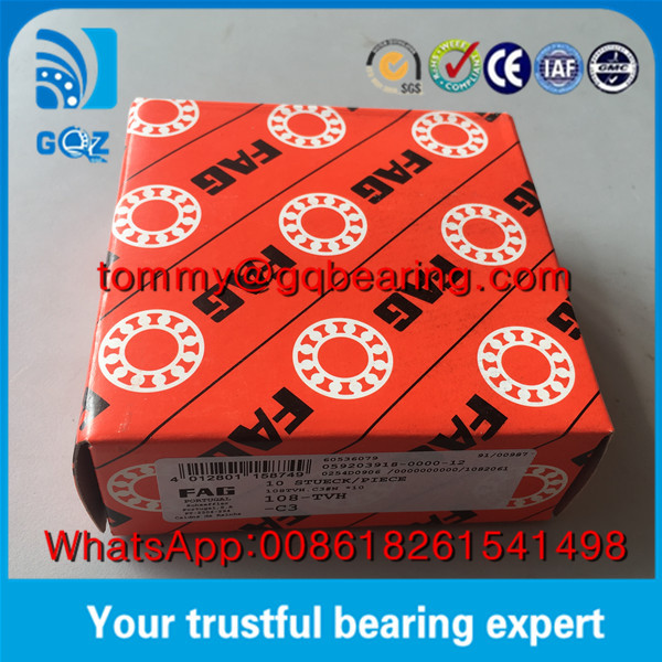 C3 Прозрачный нейлоновый удерживающий элемент FAG 108-TVH Саморазвертывающийся шариковый подшипник