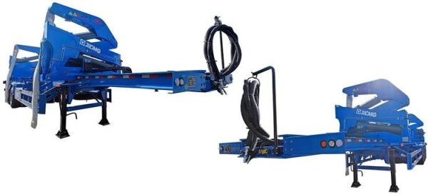 Side Loader Semi Trailer Optimized For Efficient Container Loading Unloading Enhanced Stability And Safety