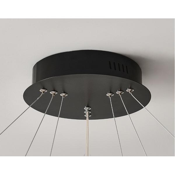 Beautiful Translucent Living Room Dining Room Chandelier Two Ring Study Bedroom Acrylic Chandelier