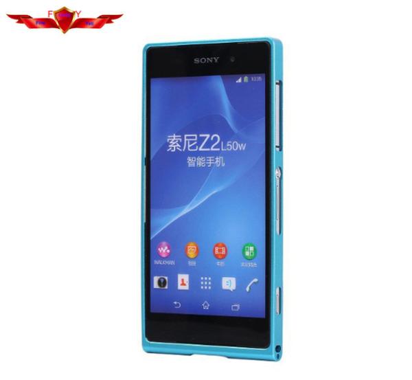Sony Z2 L50W Aluminum Bumper Cases Multi Color Good Quality