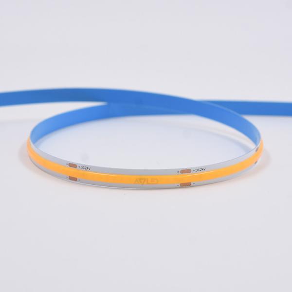 Flexible COB LED Light Strip - 12V/24V 16.4ft/5m Length 320 LEDs/m CRI90 Rating Low Voltage Operation 6000K Cool white