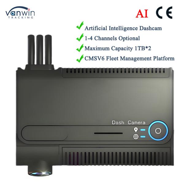 1-4チャネル GPS追跡車両カメラ