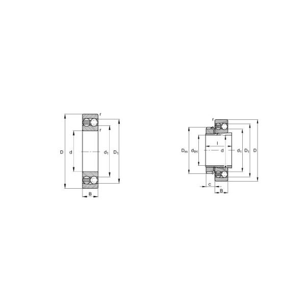 ODM 1202K GCR15 Steel Self Aligning Ball Bearing 15x35x11
