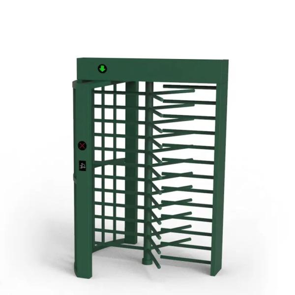 Single Lane Full Height Security Turnstiles Custom RAL Pantone Color