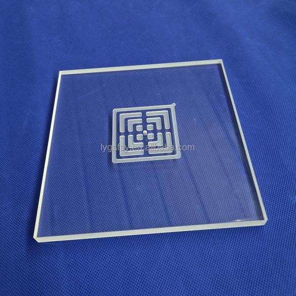 CNC Customize High Temperature Quartz Glass Plate For Curing Machine