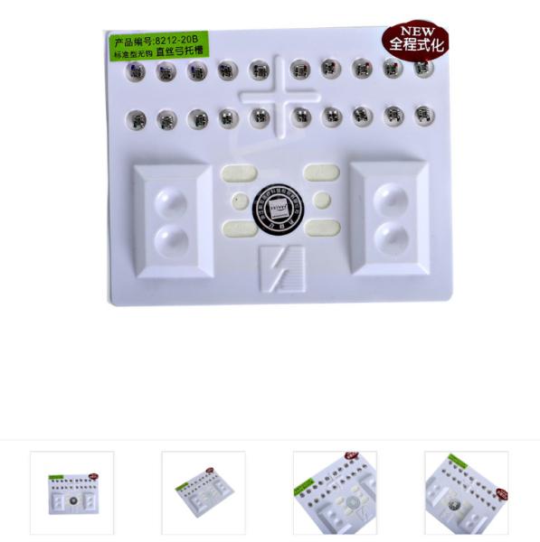 3 With Hook Roth MBT Dental Orthodontic Bracket
