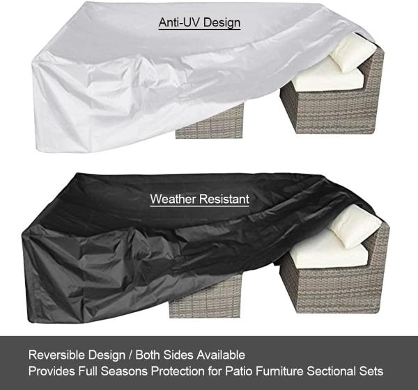 Patio Furniture Set Cover Outdoor Sectional Sofa Set Covers Outdoor Table Chair Set Covers Water Resistant Large