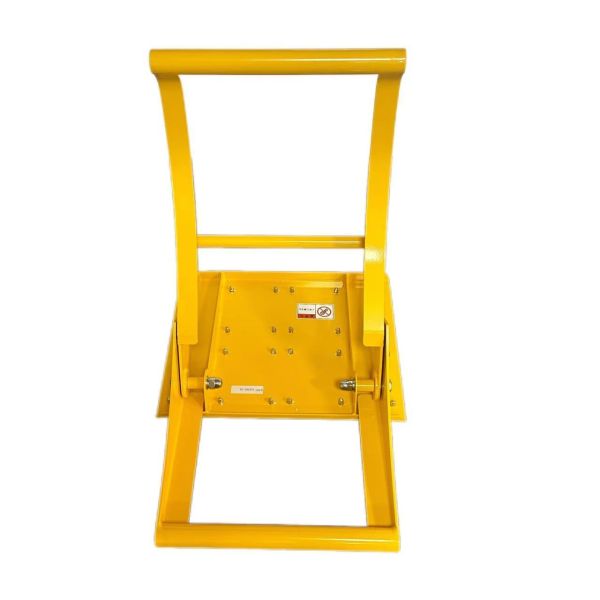 Yellow 13.4kg Anti Ram Vehicle Barriers Aluminum Rubber Sheet