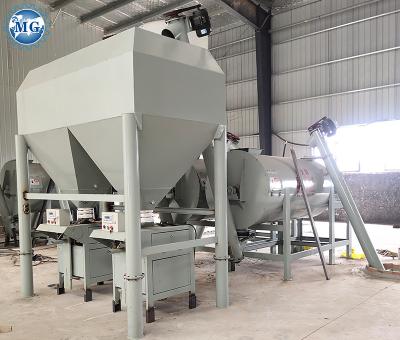 High Efficiency 1-6TPH Ready Simple Dry Mortar Plant Sand Cement Mixing Machine