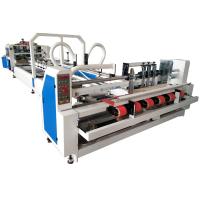 Machines automatiques réglables d'agrafeuse de Gluer de dossier utilisées en faisant les boîtes ondulées