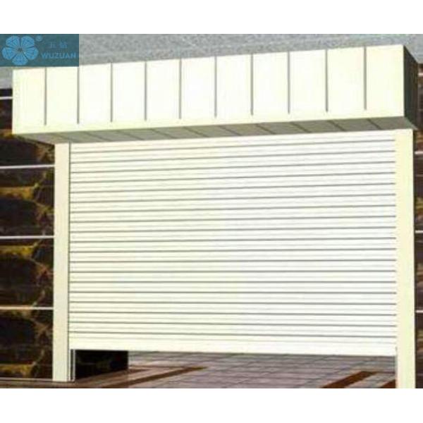 Автоматические двери гаража шторки ролика предкрылка 0.7mm 50mm