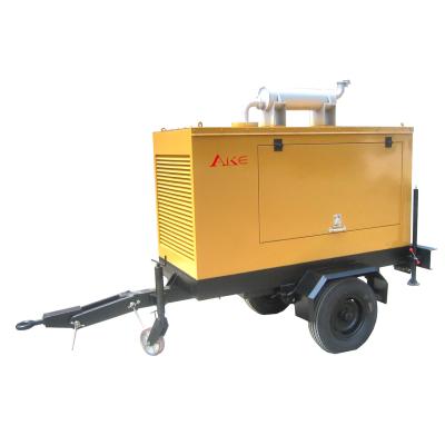 20kVA 50HZ Trailer Genset Soundproof Silent Type Genset With Canopy