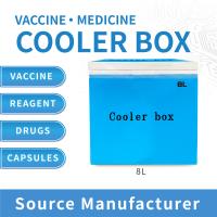 VIP Boîte à glace médicale isolée avec packs de glace