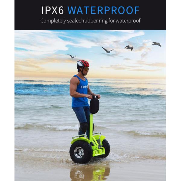 Big Tire Brushless Segway Human Transporter Double  72V 8.8Ah Lithium Battery