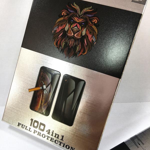 Custom Size Phone Screen Protector Packaging Box with Custom Logo and Glossy Lamination for Tempered Glass