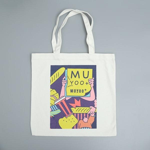 Cotton Reusable Canvas Shopping Bags / Personalized Canvas Tote Bags Washable