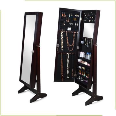 Armoire debout libre de bijoux de 150cm