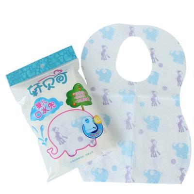 Bavoirs imperméables jetables de bave de Bandana de bébé avec du coton organique