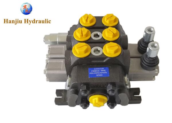 Padrão manual de alta pressão da válvula de controle direcional do litro DCV60 para máquinas de perfuração