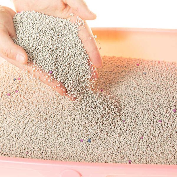 Premium Clumping Cat Sand Superior Absorbency Dust-Free Natural Sodium-Based Odor Control Bentonite Cat Litter