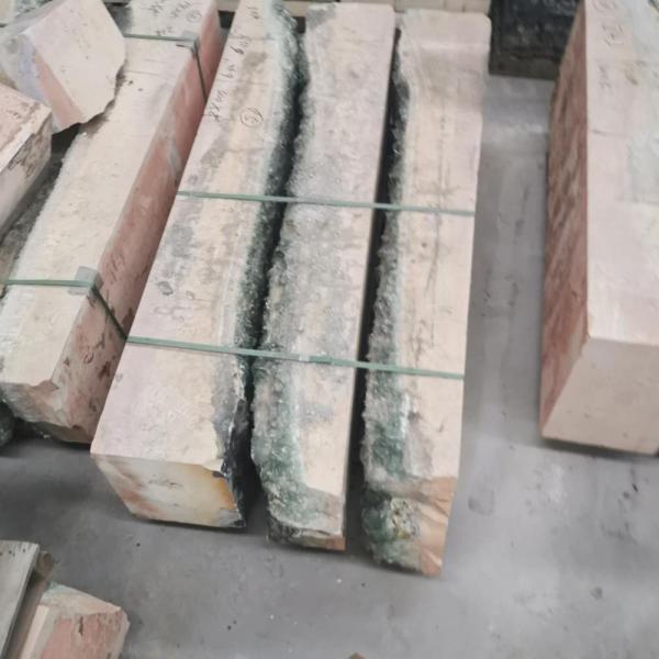 CE Certified Fused Cast Skid Rail Block Refractory Brick for Auto Glass Run Channel