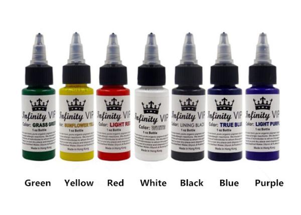 30ml Liquid Permanent Tattoo Ink , Multiple Colors Natural Tattoo Ink