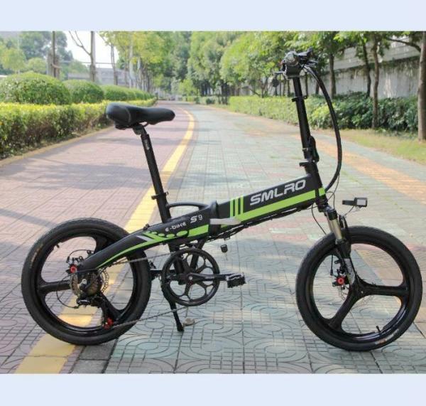 SHlMANO 20 Inch Portable Electric Bike Aluminum Alloy 48V 10AH 350W