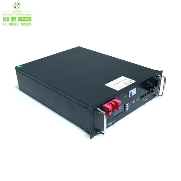 CTS Lifepo4 bateria solar 48v 150ah bateria de armazenamento de energia doméstica 7.2kWh gabinete