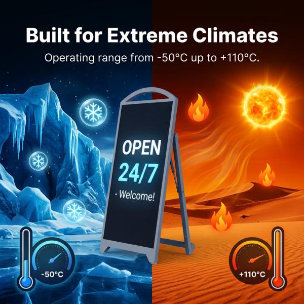 P2.5 Outdoor LED Mobile Display | High-Brightness 4500nit Battery-Powered Sign