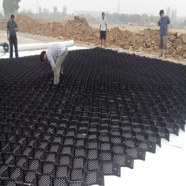 Estilo de design contemporâneo Pavimentação em HDPE Geo Grid Plástico Honeycomb Gravel Paver Geocell
