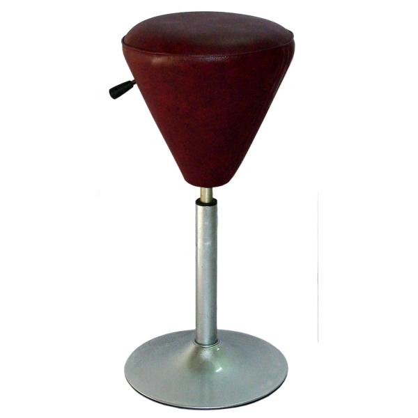 Round Base Hydraulic Salon Rolling Chair With Rubber Wheel , Eco Friendly