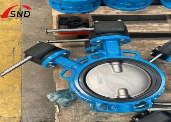 Wafer-Type Manual Butterfly Valve for Drainage HVAC Light Industry