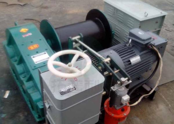 Cargo material lifting electric motor engin wire rope pulling steel electric winch