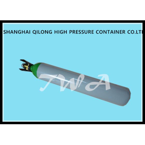 Aluminum Pressure 10L Medical Gas Cylinder 15Mpa 726mm Length