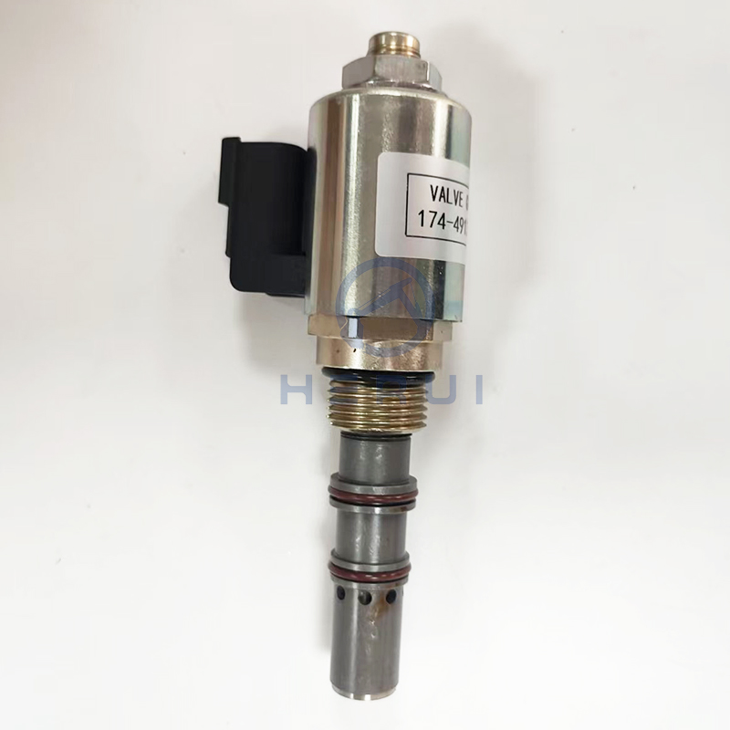 High Quality 24V 174-4913 1744913 Solenoid Valve  for 966G 972G 980G Loader Tractor 521B 522B