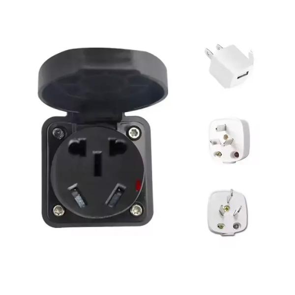 3.5KW Max Rated power White Customizable Car EV Discharger V2L Head Plug Type2 Outlet MG car Switch Type 2 EV Connectors