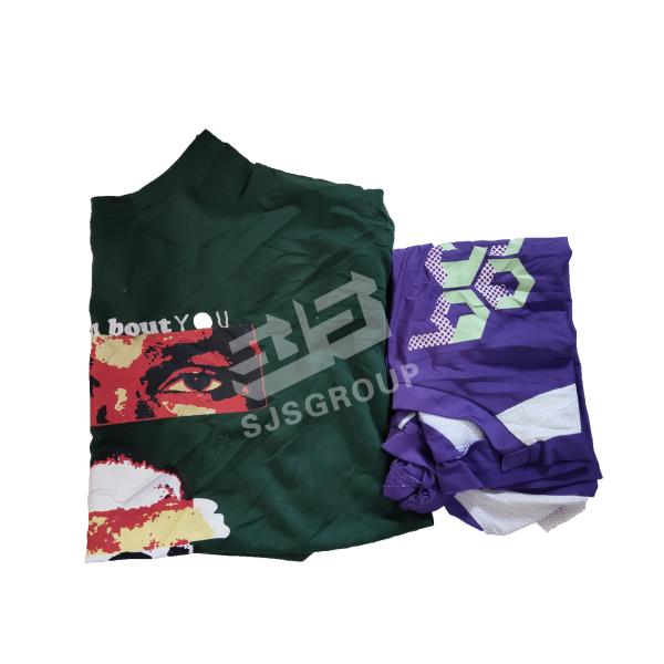 Hot sale Industrial Colored Rags Used Cleaning Wiping Rags Cleaning Cotton Waste Rags