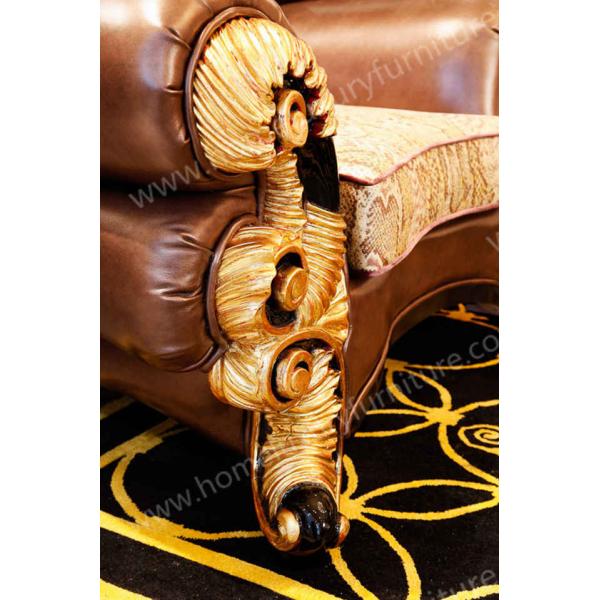 Genunie Leather sofa luxury living room furnitue sofa sets coffee table hot sale 2014