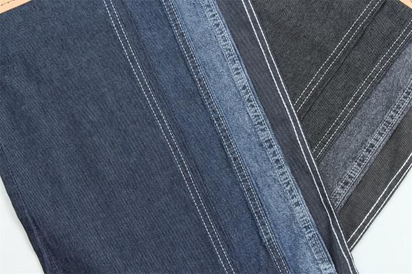 Super Soft Affordable Denim Fabric In Dark Blue Weave 3/1 Right Hand Twill