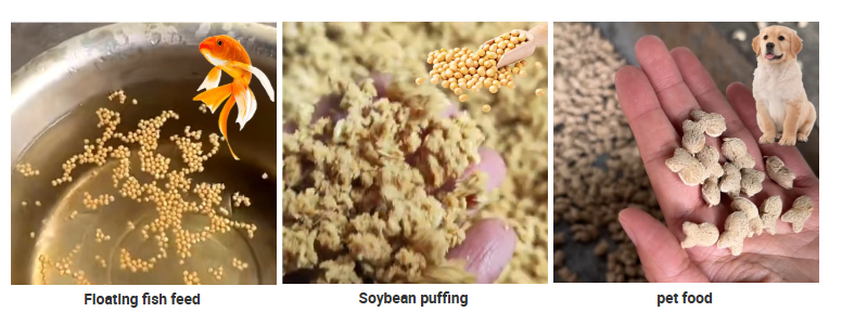 Twin screw floating fish feed pellet extruder machine Wet Type Pellet Floating Feed Steam Home Use Plant Manufacturer Core Pump Gear Bearing