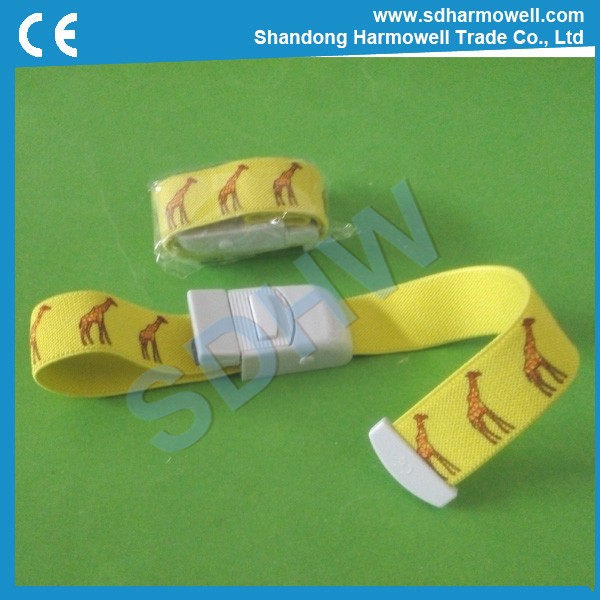 Cartoon printed medical buckle tourniquet for children with CE mark