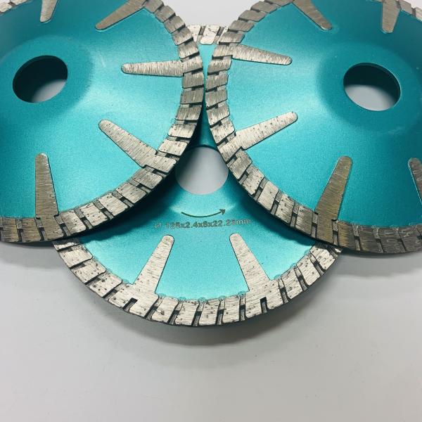 125mm Hot Pressed Sintered Diamond Saw Blades For Granite