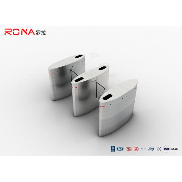 304 Stainless Steel Flap Barrier Gate Automatic Pedestrian Access Control System