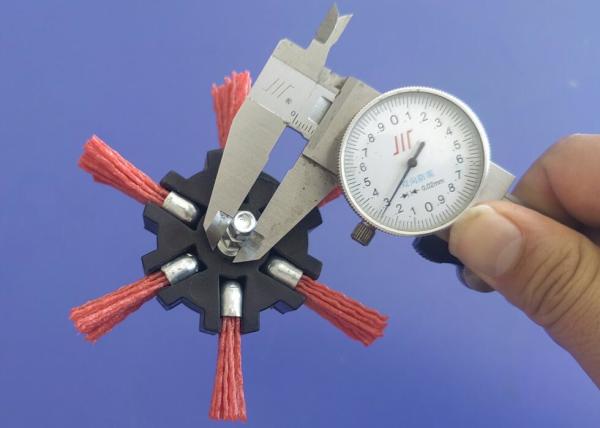 100mm Rotary Nylon Filament Flap Brush 6mm Power Drill Hexagonal Shank
